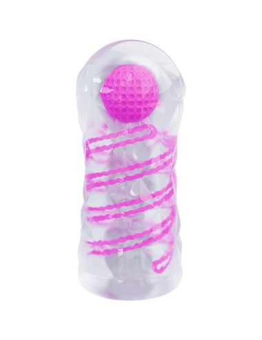 PRETTY LOVE - MASTURBATEUR MASCULIN FANTASY AVEC SPIRALE INTERNE ET BALLES TRANSPARENTES