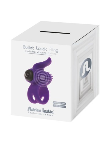 ADRIEN LASTIC - ANNEAU VIBRATEUR VIOLET BULLET LASTIC