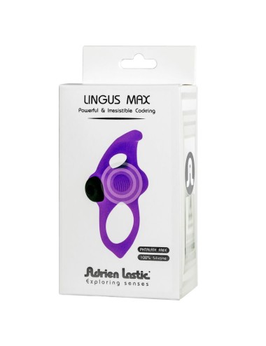 ADRIEN LASTIC - ANNEAU VIBRATEUR LINGUS MAX VIOLET