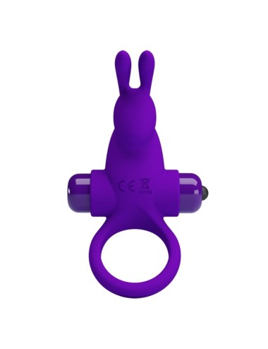 PRETTY LOVE - ANNEAU VIBRATEUR I RABBIT POUR PÉNIS VIOLET