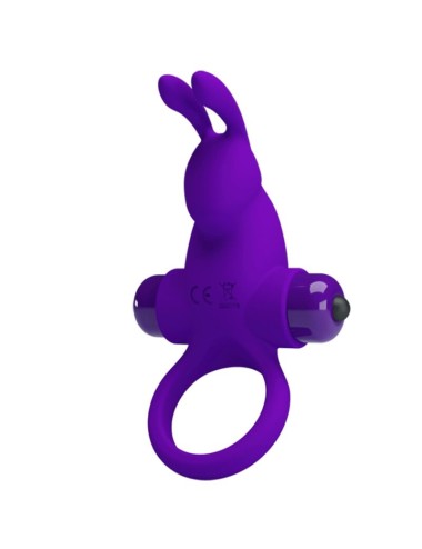 PRETTY LOVE - ANNEAU VIBRATEUR I RABBIT POUR PÉNIS VIOLET