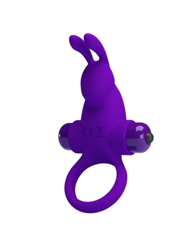 PRETTY LOVE - ANNEAU VIBRATEUR I RABBIT POUR PÉNIS VIOLET