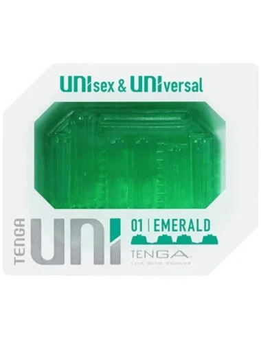TENGA - DÉ  DÉS MASTURBATEUR UNI ÉMERAUDE