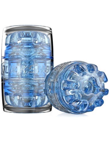 FLESHLIGHT - MASTURBATEUR QUICKSHOT TURBO BLEU GLACE