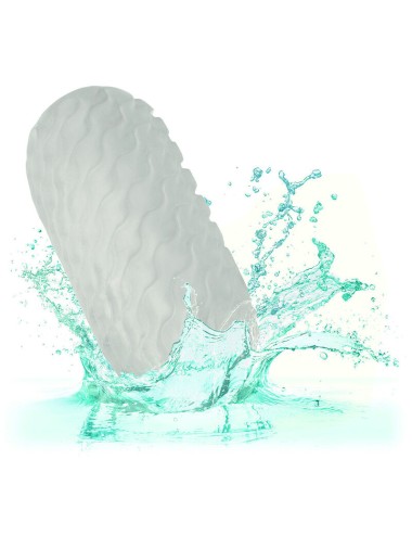 CALIFORNIA EXOTICS - BOUNDLESS SQUISHY RÉVERSIBLE BALL STROKE GRIS