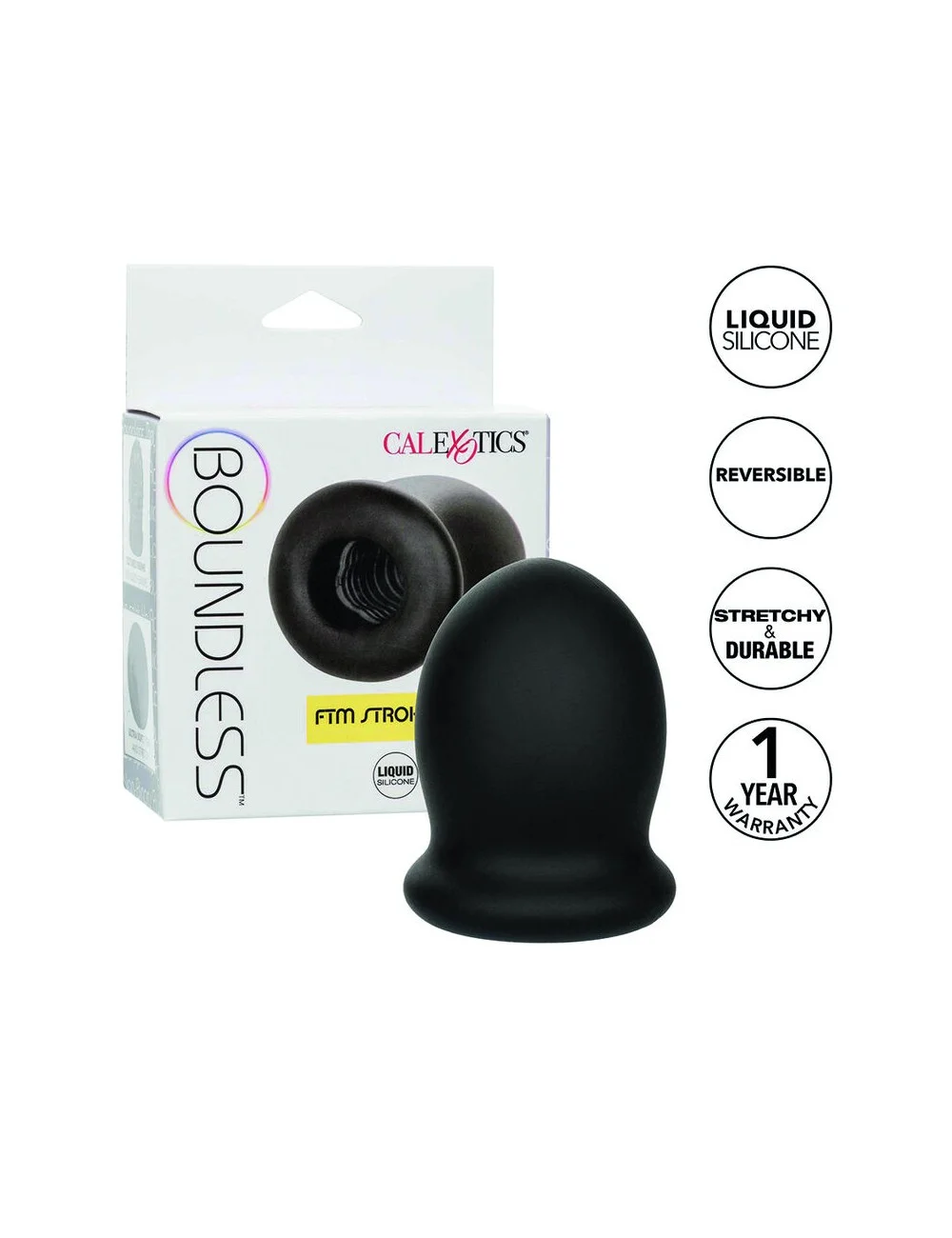 CALIFORNIA EXOTICS - BOUNDLESS FTM STROKER RÉVERSIBLE 7CM CALIFORNIA EXOTICS - BOUNDLESS FTM STROKER RÉVERSIBLE 7CM