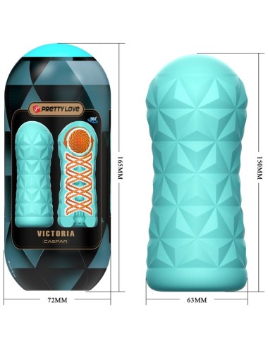 PRETTY LOVE - MASTURBATEUR VICTORIA CASPAR VERT AQUA
