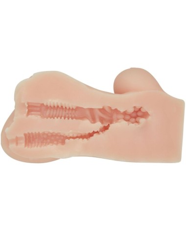 CRAZY BULL - VIBRATEUR VAGIN ET ANUS RÉALISTE HANNAH