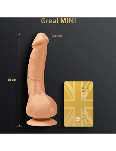 G-VIBE - GREAL MINI VIBRATEUR GODE NATUREL SILICONE