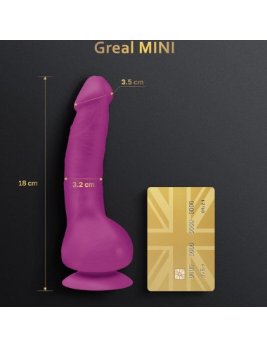 G-VIBE - GREAL MINI GODE VIBRATEUR EN SILICONE FUCHSIA