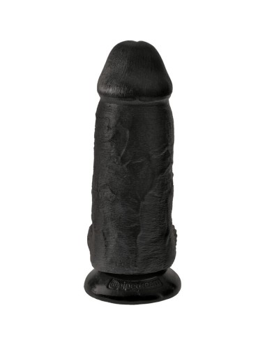 KING COCK - PÉNIS RÉALISTE CHUBBY 23 CM NOIR