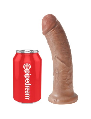 KING COCK - PÉNIS RÉALISTE 19.5 CM CARAMEL