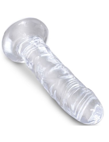 KING COCK - CLEAR PÉNIS RÉALISTE 15.5 CM TRANSPARENT