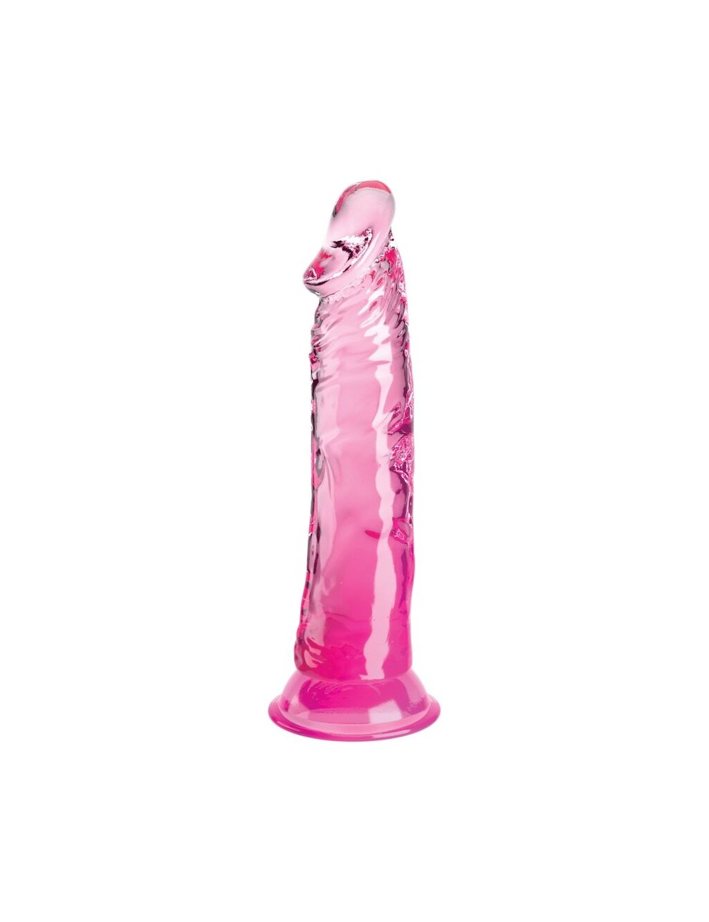 KING COCK - CLEAR PÉNIS RÉALISTE 19.7 CM ROSE