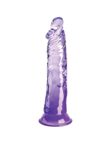 KING COCK - CLEAR PÉNIS RÉALISTE 19.7 CM VIOLET