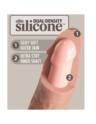 KING COCK - ELITE GODE RÉALISTE EN SILICONE 15.2 CM