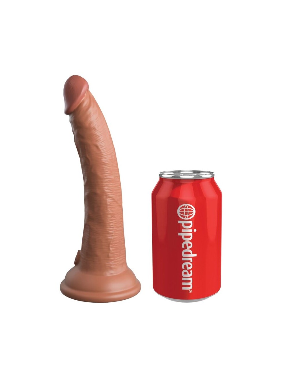 KING COCK - ELITE GODE RÉALISTE EN SILICONE 17.8 CM CARAMEL KING COCK - ELITE GODE RÉALISTE EN SILICONE 17.8 CM CARAMEL
