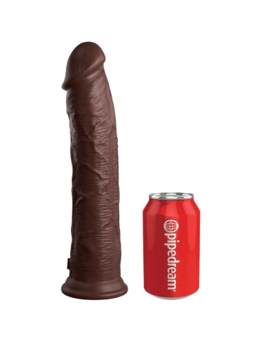 KING COCK - ELITE GODE RÉALISTE EN SILICONE 28 CM MARRON