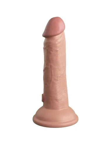KING COCK - ELITE GODE RÉALISTE VIBRANT & SILICONE 15.2 CM
