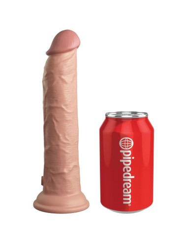 KING COCK - ELITE VIBRATEUR GODE RÉALISTE & TÉLÉCOMMANDE EN SILICONE 23 CM