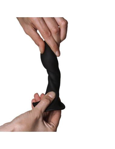 ADRIEN LASTIC - GODE EN SILICONE HITSENS 5 NOIR