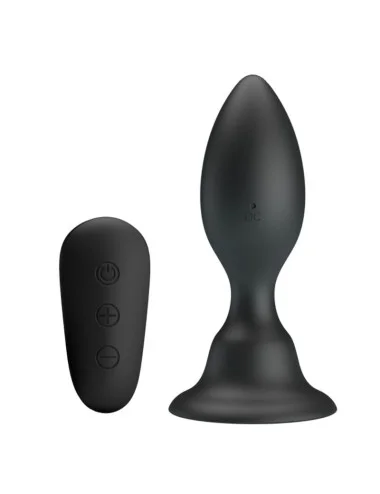 MR PLAY - PLUG ANAL AVEC TÉLÉCOMMANDE VIBRATION NOIRE