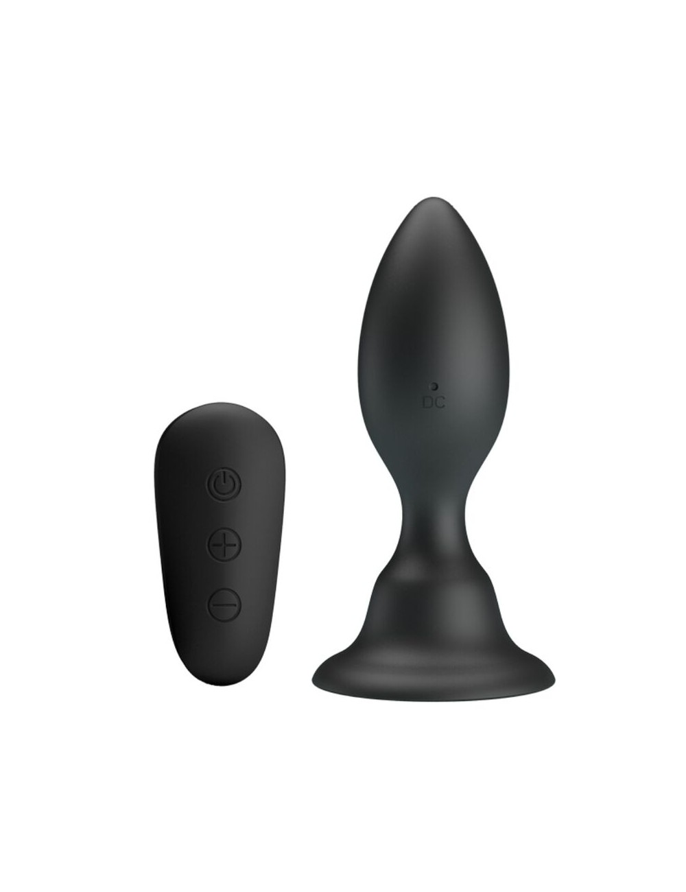 MR PLAY - PLUG ANAL AVEC TÉLÉCOMMANDE VIBRATION NOIRE