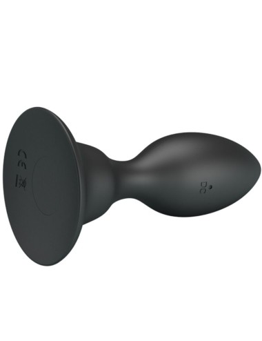 MR PLAY - PLUG ANAL AVEC TÉLÉCOMMANDE VIBRATION NOIRE