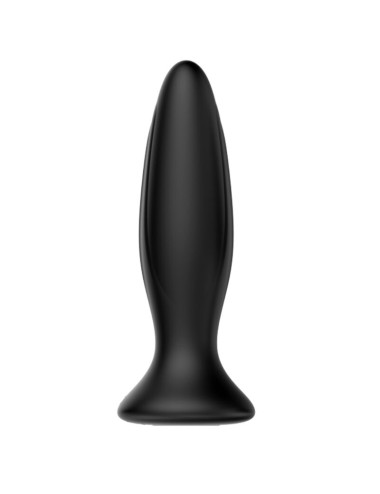 MR PLAY - PLUG ANAL VIBRATEUR NOIR RECHARGEABLE