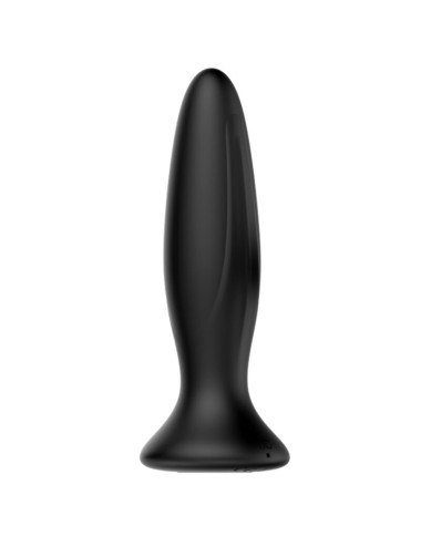 MR PLAY - PLUG ANAL VIBRATEUR NOIR RECHARGEABLE