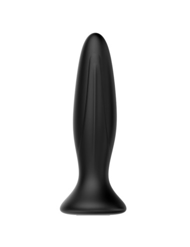 MR PLAY - PLUG ANAL VIBRATEUR NOIR RECHARGEABLE