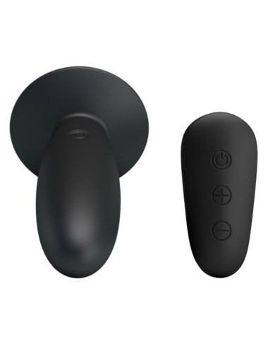 MR PLAY - PLUG ANAL AVEC TÉLÉCOMMANDE VIBRATION NOIRE
