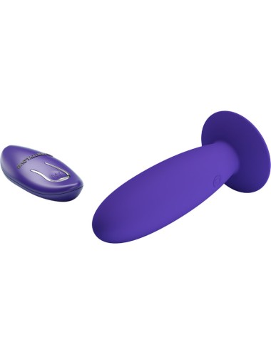 PRETTY LOVE - VIBRATEUR ANAL YOUTH PLUG TÉLÉCOMMANDE VIOLET