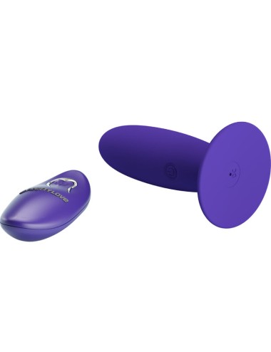 PRETTY LOVE - VIBRATEUR ANAL YOUTH PLUG TÉLÉCOMMANDE VIOLET