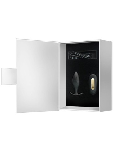 PRETTY LOVE - VIBRATEUR RECHARGEABLE REGINA ANAL PLUG NOIR
