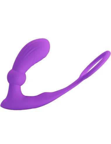 PRETTY LOVE - ANNEAU ANAL ET VIBRATEUR WARREN VIOLET