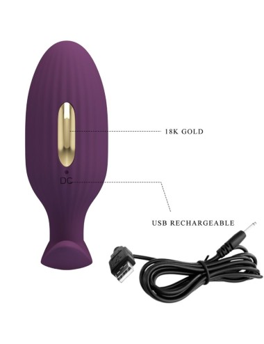 PRETTY LOVE - PLUG ANAL CONTRÔLÉ PAR APPLICATION JEFFERSON VIOLET