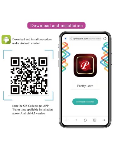 PRETTY LOVE - PLUG ANAL CONTRÔLÉ PAR APPLICATION JEFFERSON VIOLET