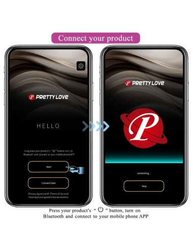 PRETTY LOVE - PLUG ANAL CONTRÔLÉ PAR APPLICATION JEFFERSON VIOLET