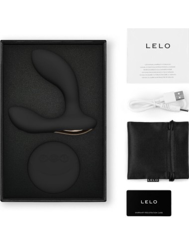 LELO - TÉLÉCOMMANDE DE MASSEUR DE PROSTATE HUGO 2 NOIR