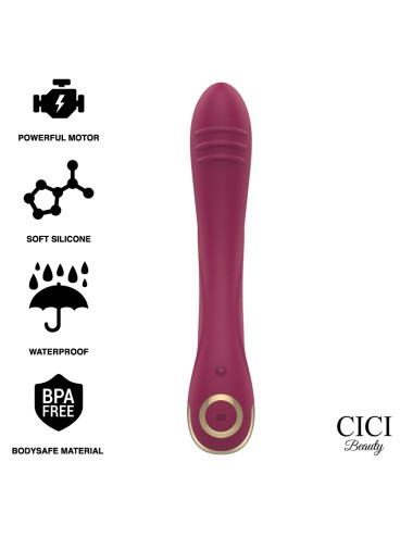 CICI BEAUTY - VIBRATEUR POINT G EN SILICONE PREMIUM