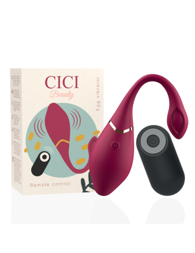 CICI BEAUTY - PREMIUM SILICONE EGG VIBRATEUR TÉLÉCOMMANDE