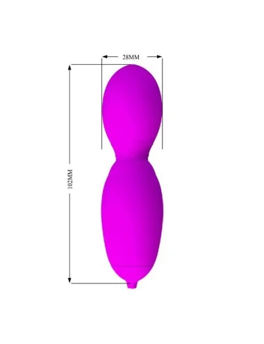 PRETTY LOVE - MASSEUR  ROTATION ET VIBRATION VEGA 12 FONCTIONS FUCHSIA