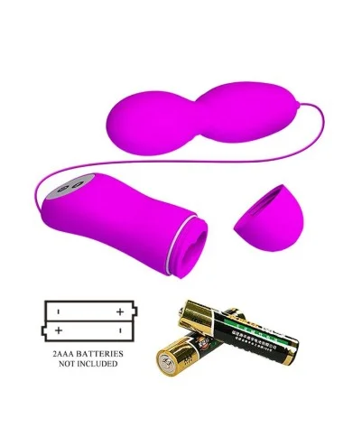 PRETTY LOVE - MASSEUR  ROTATION ET VIBRATION VEGA 12 FONCTIONS FUCHSIA