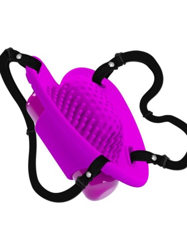 PRETTY LOVE - MASSEUR DE CLITORIS HEARTBEAT 10 MODES DE VIBRATION VIOLET