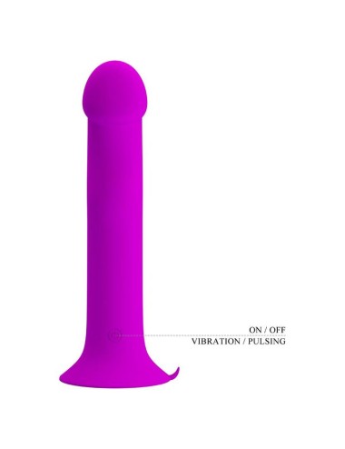 PRETTY LOVE - VIBRATEUR MURRAY ET STIMULATEUR DE POINT G VIOLET