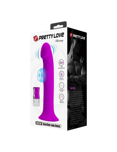 PRETTY LOVE - VIBRATEUR MURRAY ET STIMULATEUR DE POINT G VIOLET