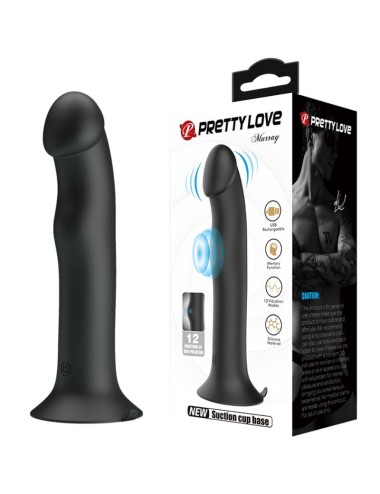 PRETTY LOVE - VIBRATEUR MURRAY ET VENTOUSE DE CLITORIS NOIR