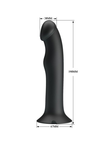 PRETTY LOVE - VIBRATEUR MURRAY ET VENTOUSE DE CLITORIS NOIR