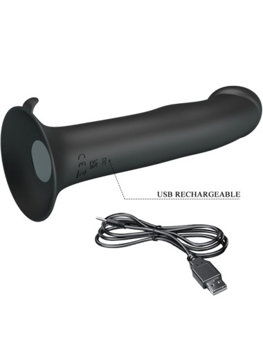PRETTY LOVE - VIBRATEUR MURRAY ET VENTOUSE DE CLITORIS NOIR